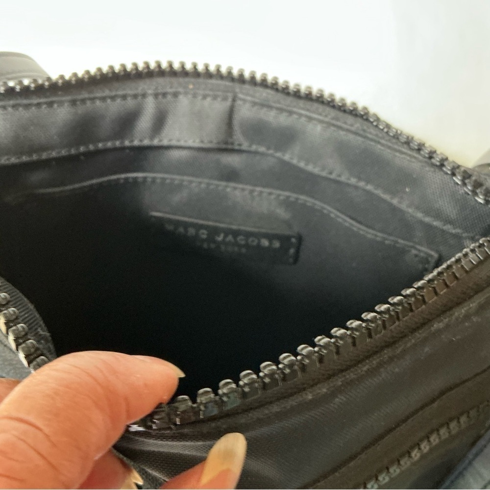 Marc Jacobs Black Biker Nylon Crossbody Bag - Picture 7 of 12